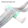 120Pcs False Hair Tinsel