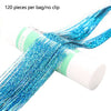 120Pcs False Hair Tinsel