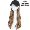 Baseball Cap Hair Wavy