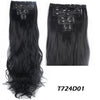 7Pcs Thick Clip In Hairpiece