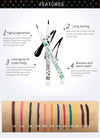 24 Colorful Liquid Eyeliner Pen