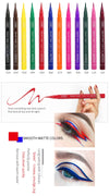 24 Colorful Liquid Eyeliner Pen